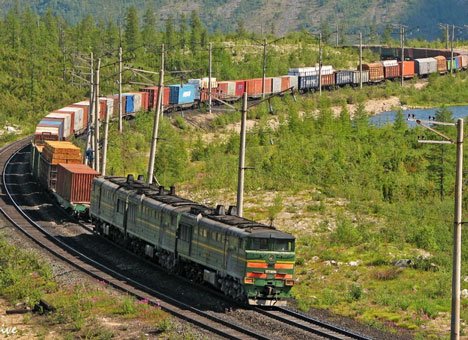 Доставка грузов из портов Южной Кореи до Польши Германии по Дальневосточной железной дороге