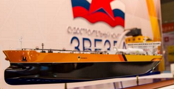 На новой верфи комплекса &laquo;Звезда&raquo; начато строительство нового головного танкера типа &laquo;Афрамакс&raquo;